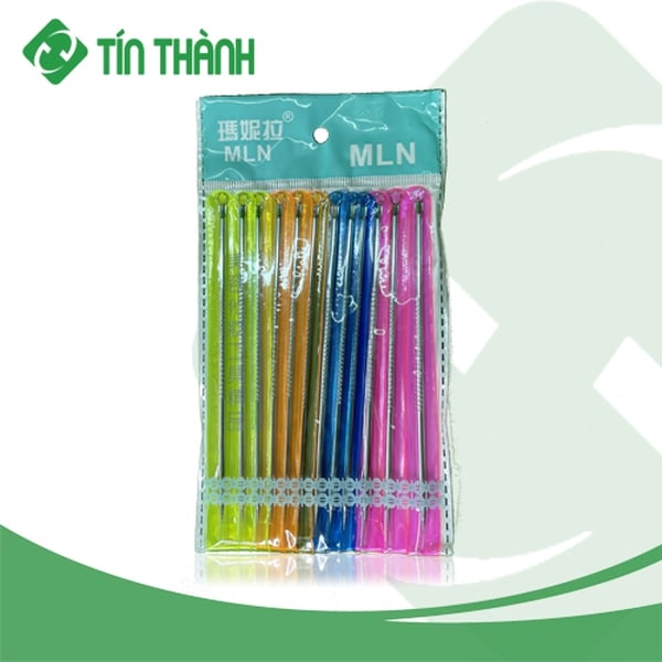 Vỉ 12 Cây nặn mụn Inox 2 đầu
