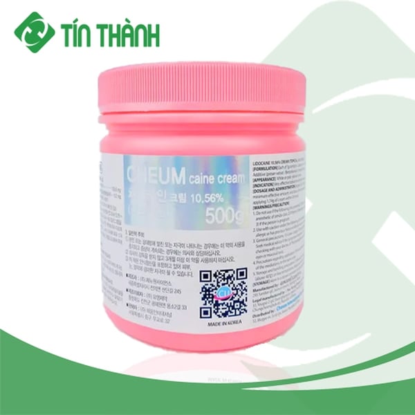 Kem ủ tê Cheum Caine Cream Hàn Quốc hộp hồng