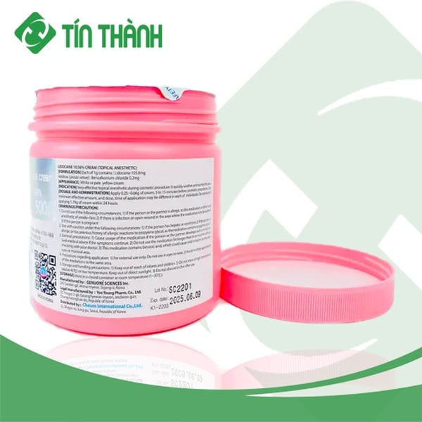 Kem ủ tê Cheum Caine Cream Hàn Quốc hộp hồng