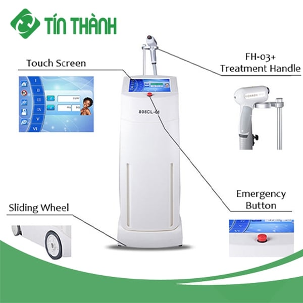 Máy triệt lông laser diode 808CL