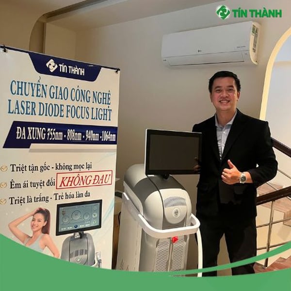 Máy triệt lông laser Focus Light