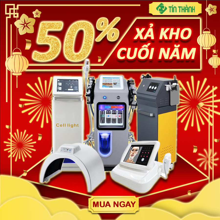 Thiết bị spa Tín Thành xả kho cuối năm 2022 giảm đến 50% Thiết bị spa Tín Thành xả kho cuối năm 2022 giảm đến 50%