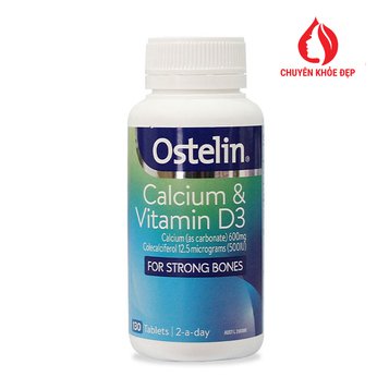 Viên uống bổ sung vitamin D & Calcium Ostelin của Úc