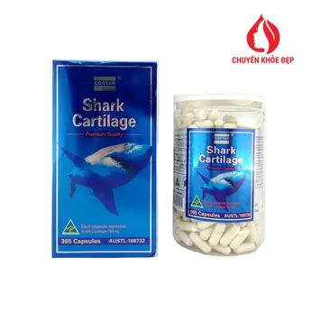 Viên uống sụn vi cá mập shark cartilage 750mg của Úc loại 365 viên