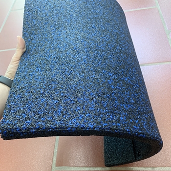 Black soundproof rubber gym flooring Black soundproof rubber gym flooring
