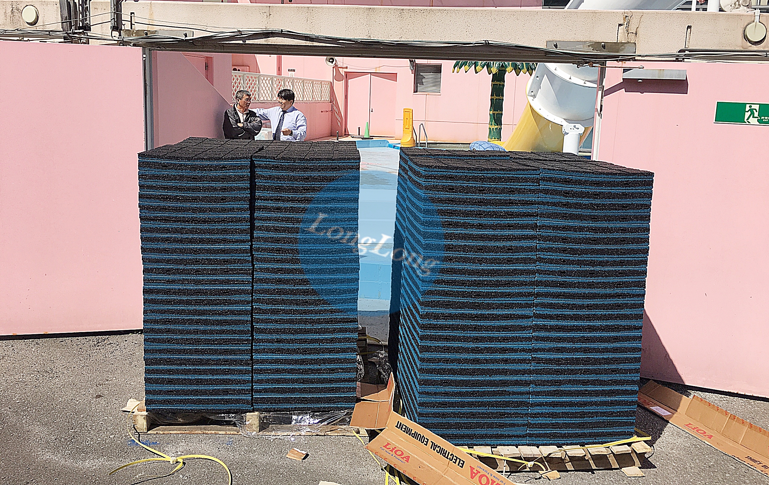 The garden rubber floor tile supplier in Vietnam The garden rubber floor tile supplier in Vietnam