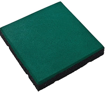 Anti-slip rubber gym flooring green color Anti-slip rubber gym flooring green color