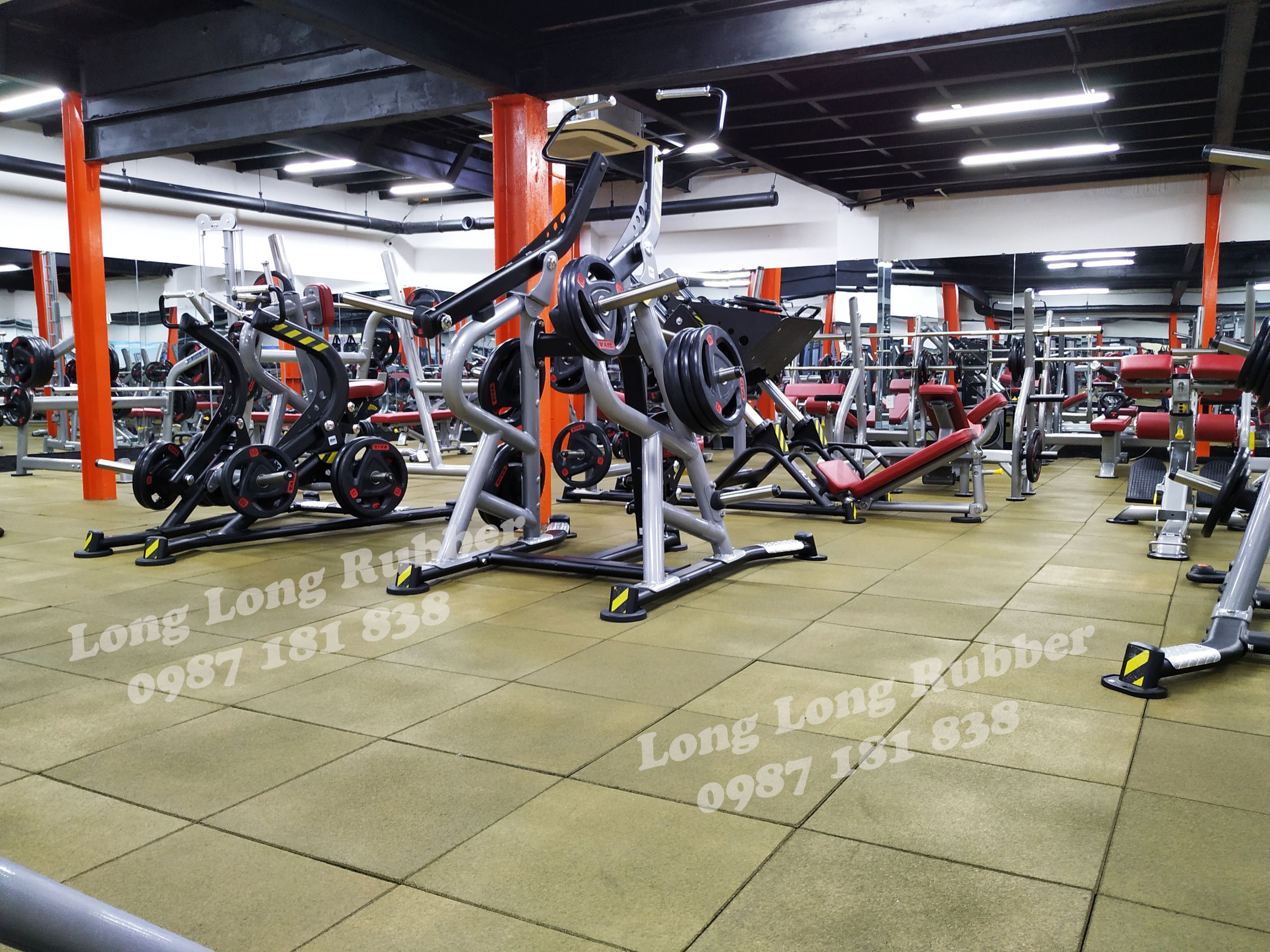 Sàn cao su phòng gym Đồng Nai Sàn cao su phòng gym Đồng Nai