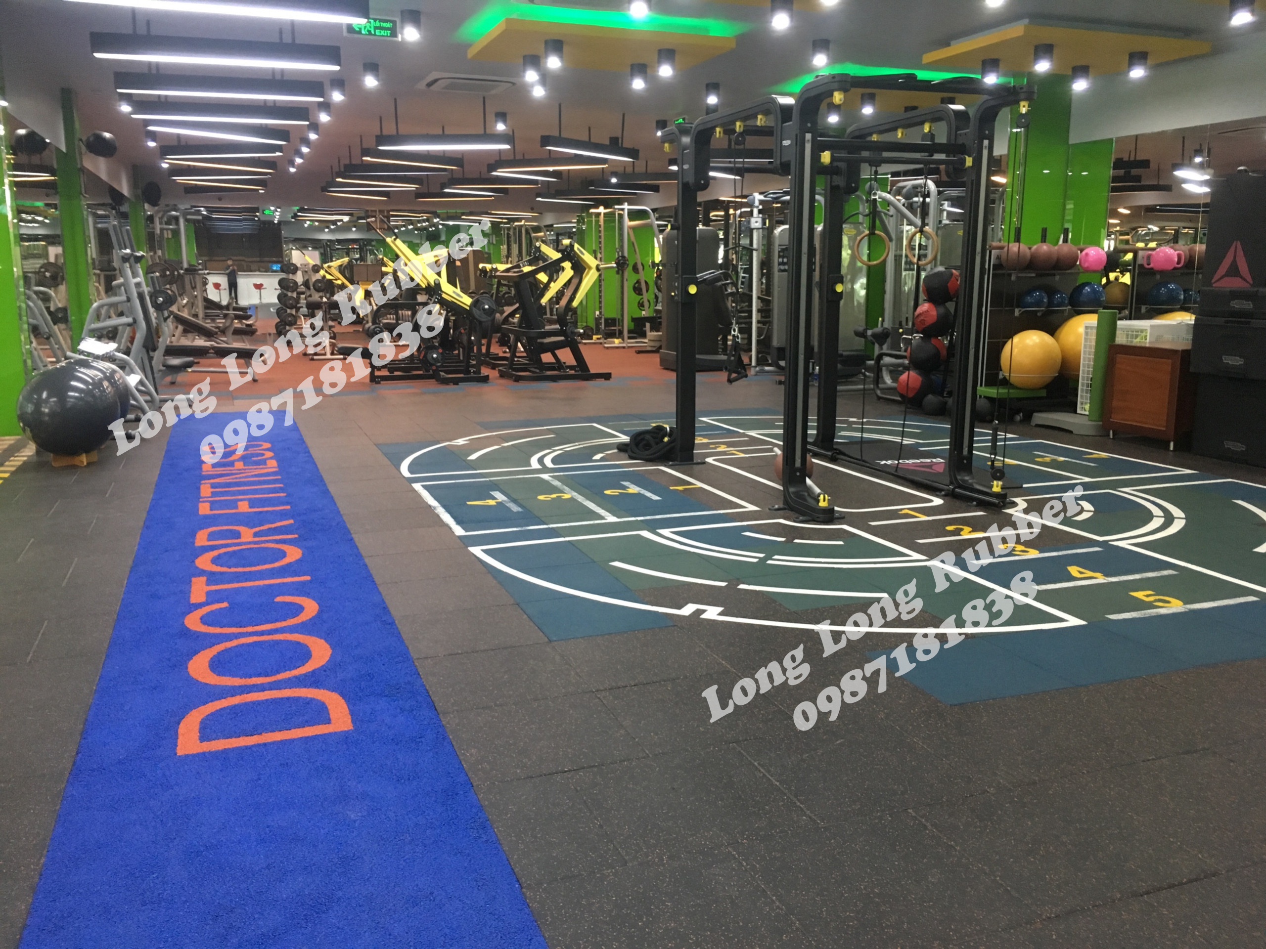 Sàn cao su phòng gym Đồng Nai Sàn cao su phòng gym Đồng Nai