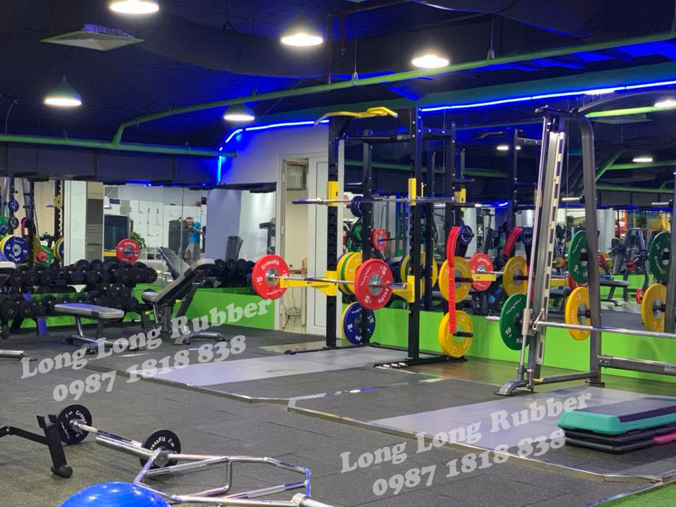 gạch cao su phòng gym giá rẻ gạch cao su phòng gym giá rẻ