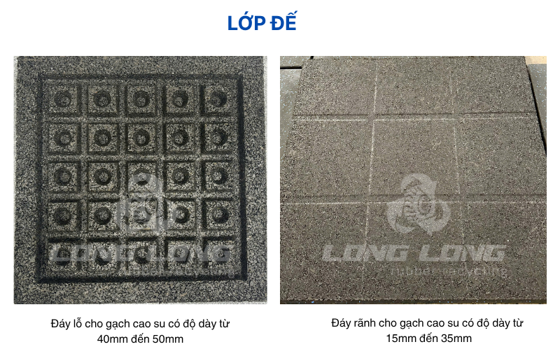 gach cao su Long Long gach cao su Long Long