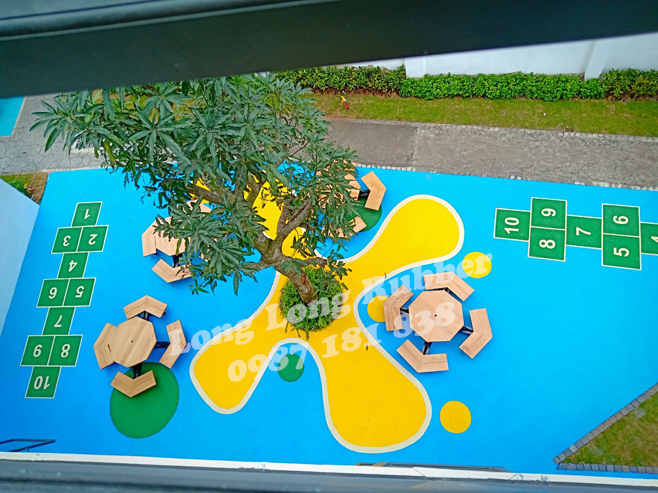 Sàn cao su EPDM Sàn cao su EPDM