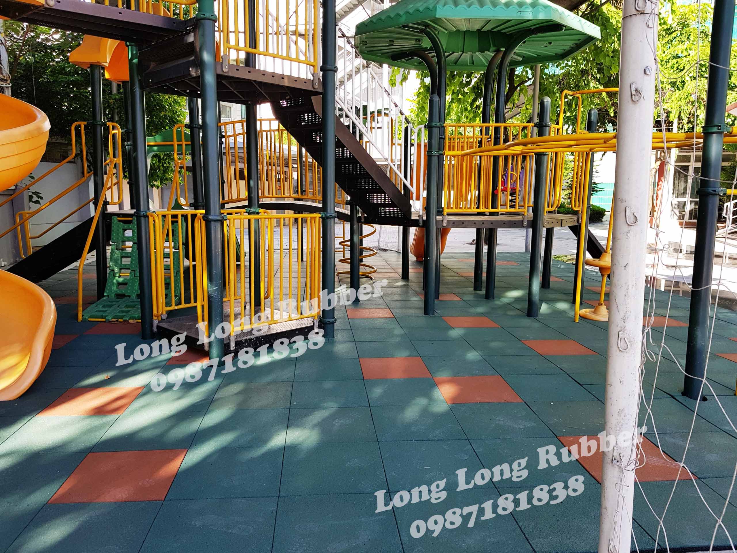 gạch cao su sử dụng cho sân chơi trẻ em gạch cao su sử dụng cho sân chơi trẻ em