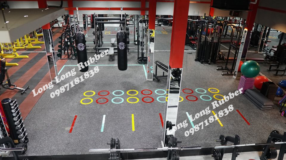 thảm cao su phòng gym ở Bình Dương thảm cao su phòng gym ở Bình Dương