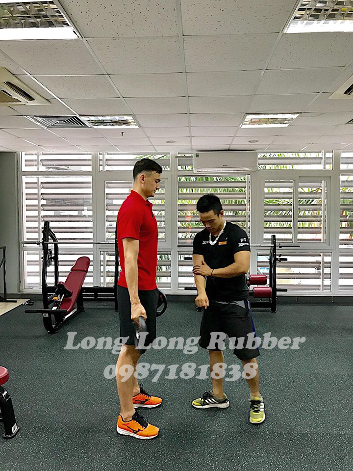 Báo giá gạch cao su phòng gym Tphcm Báo giá gạch cao su phòng gym Tphcm
