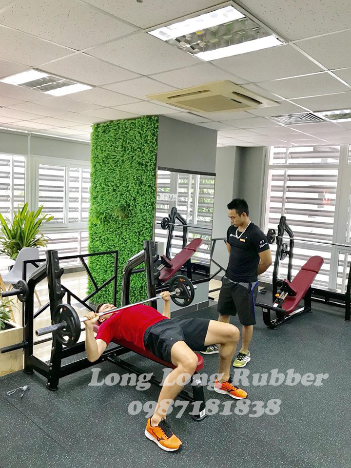 Báo giá gạch cao su phòng gym Tphcm Báo giá gạch cao su phòng gym Tphcm