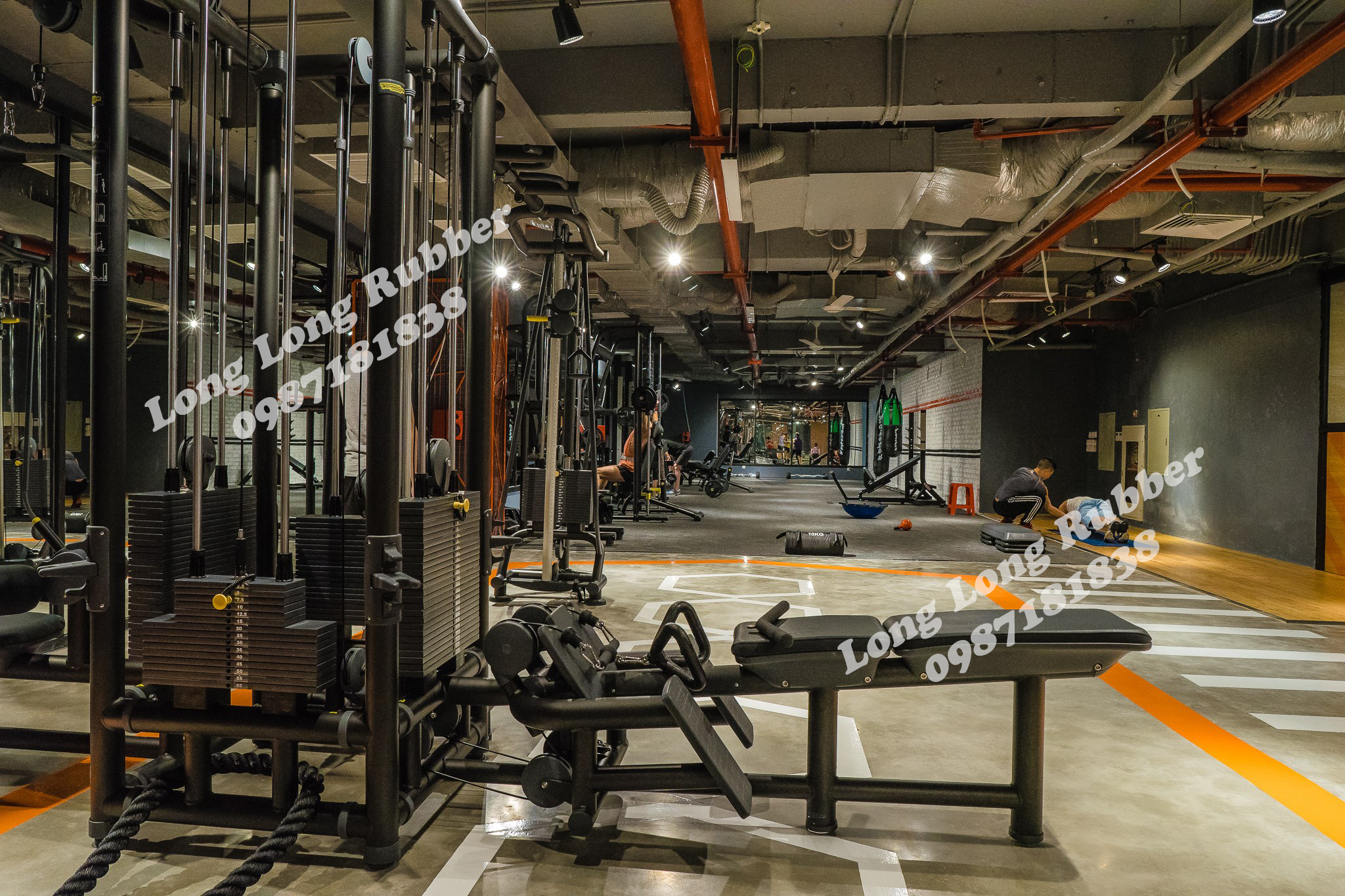 EPDM premium quality rubber gym flooring. EPDM premium quality rubber gym flooring.