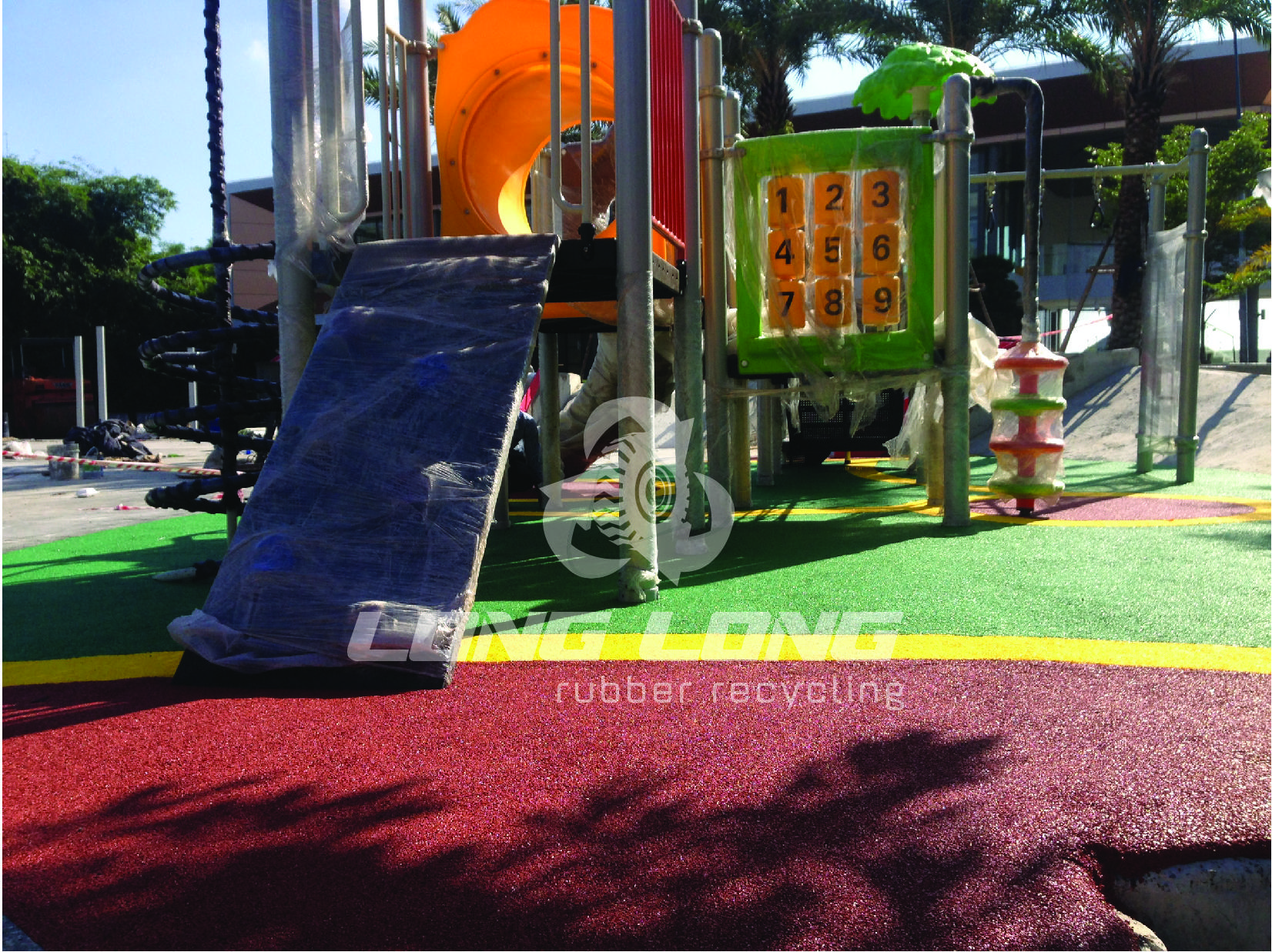 EPDM wet pour rubber surfacing for playground outdoor project EPDM wet pour rubber surfacing for playground outdoor project