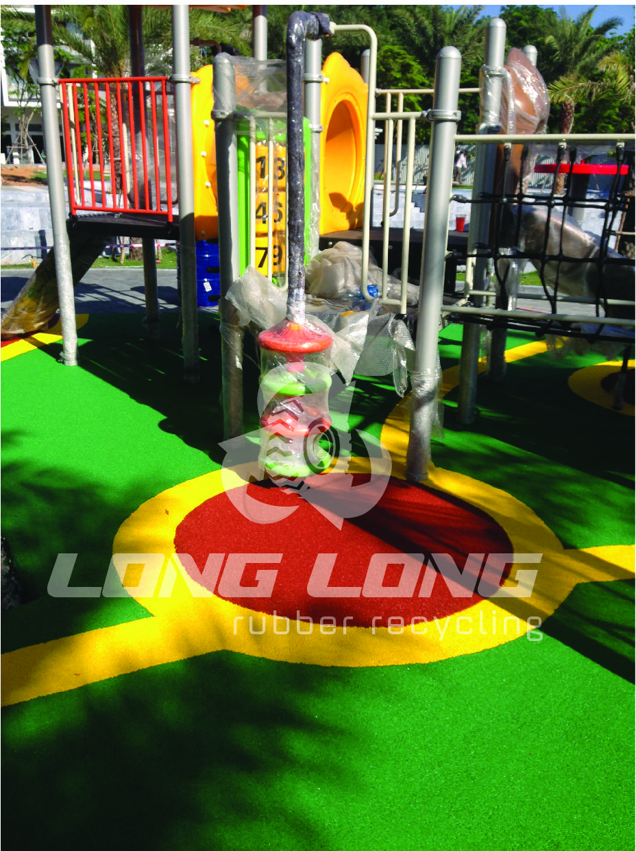 EPDM wet pour rubber surfacing for playground outdoor project EPDM wet pour rubber surfacing for playground outdoor project