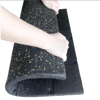 Gạch cao su mặt thảm EPDM 20mm Gạch cao su mặt thảm EPDM 20mm