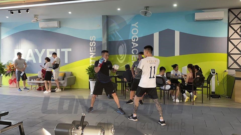 1000 1000mm rubber interlocking gym flooring tile 1000 1000mm rubber interlocking gym flooring tile