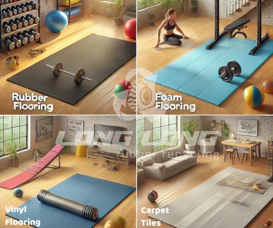 Cách Chọn Sàn Phòng Gym Tại Nhà Phù Hợp