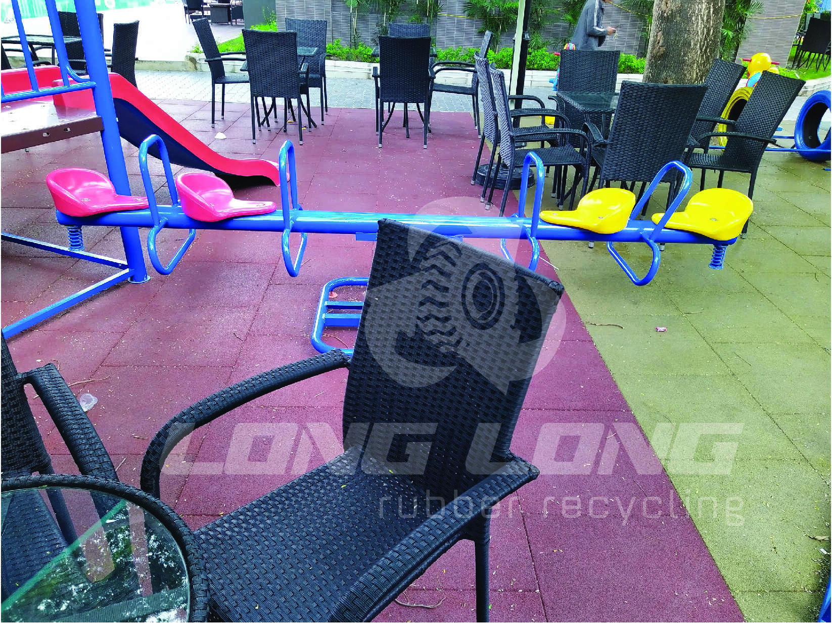 outdoor rubber garden flooring mat