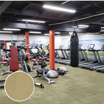 Premium rubber flooring project Premium rubber flooring project