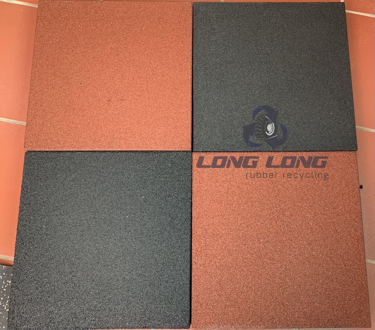 Red rubber gym flooring mats factory Red rubber gym flooring mats factory