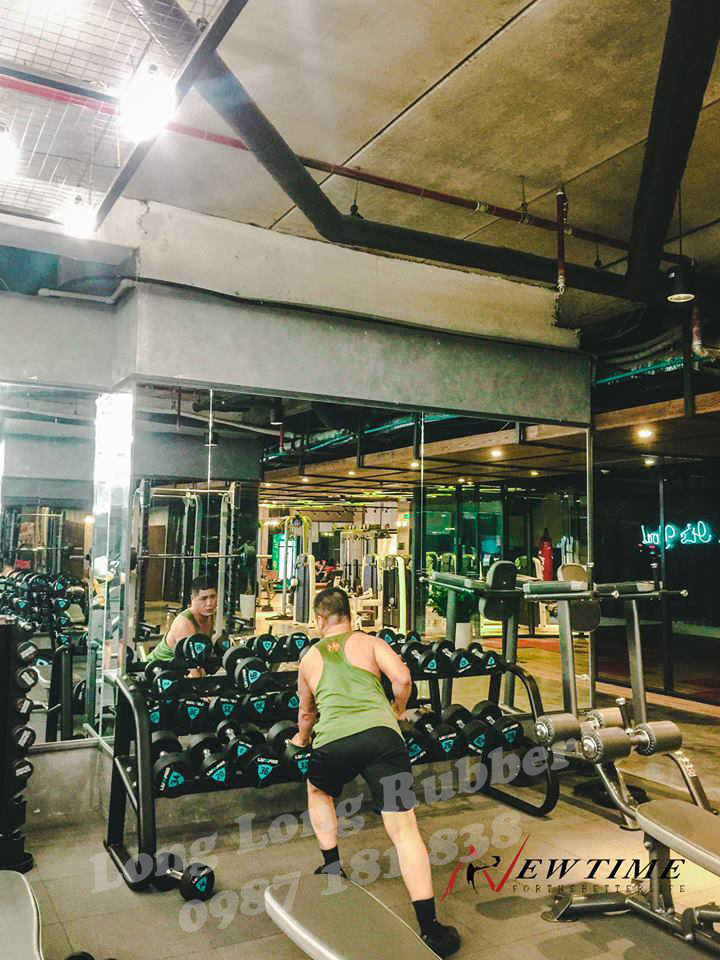 Recycled rubber gym flooring Recycled rubber gym flooring