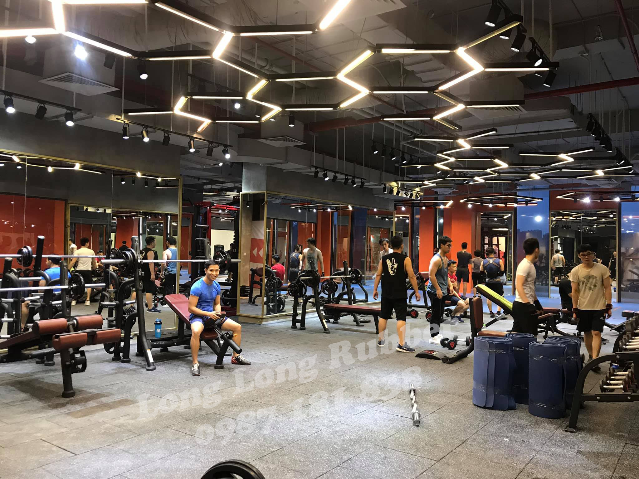 Rubber gym flooring mats in Israel Rubber gym flooring mats in Israel