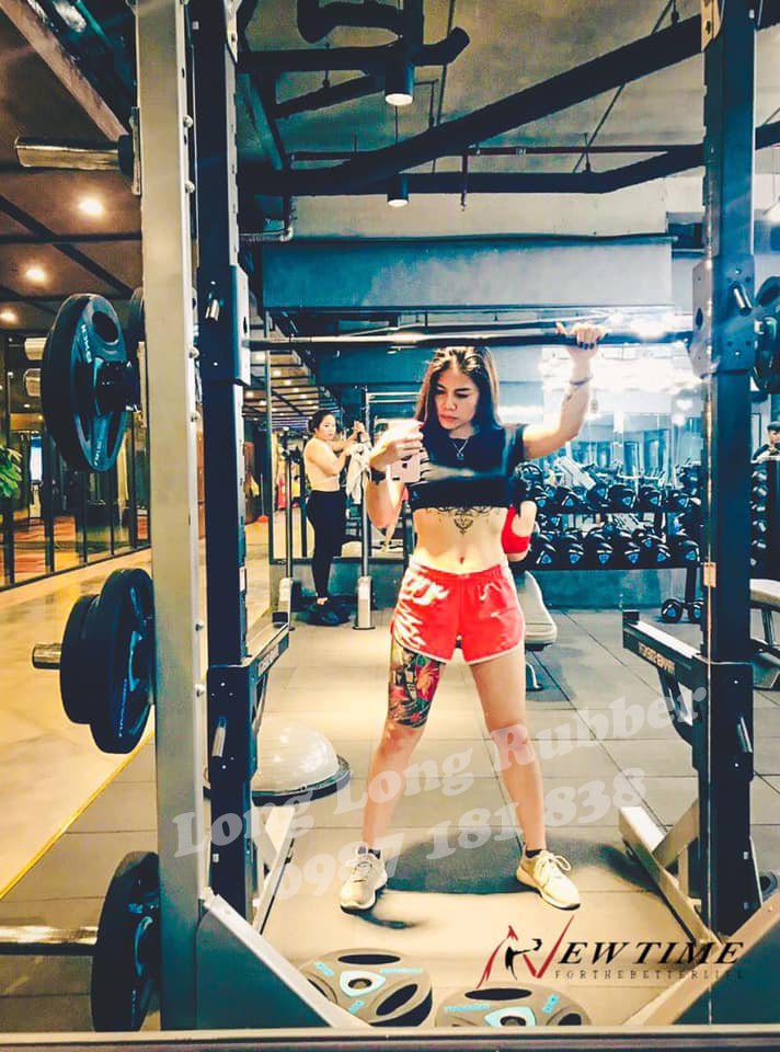 Recycled rubber gym flooring Recycled rubber gym flooring