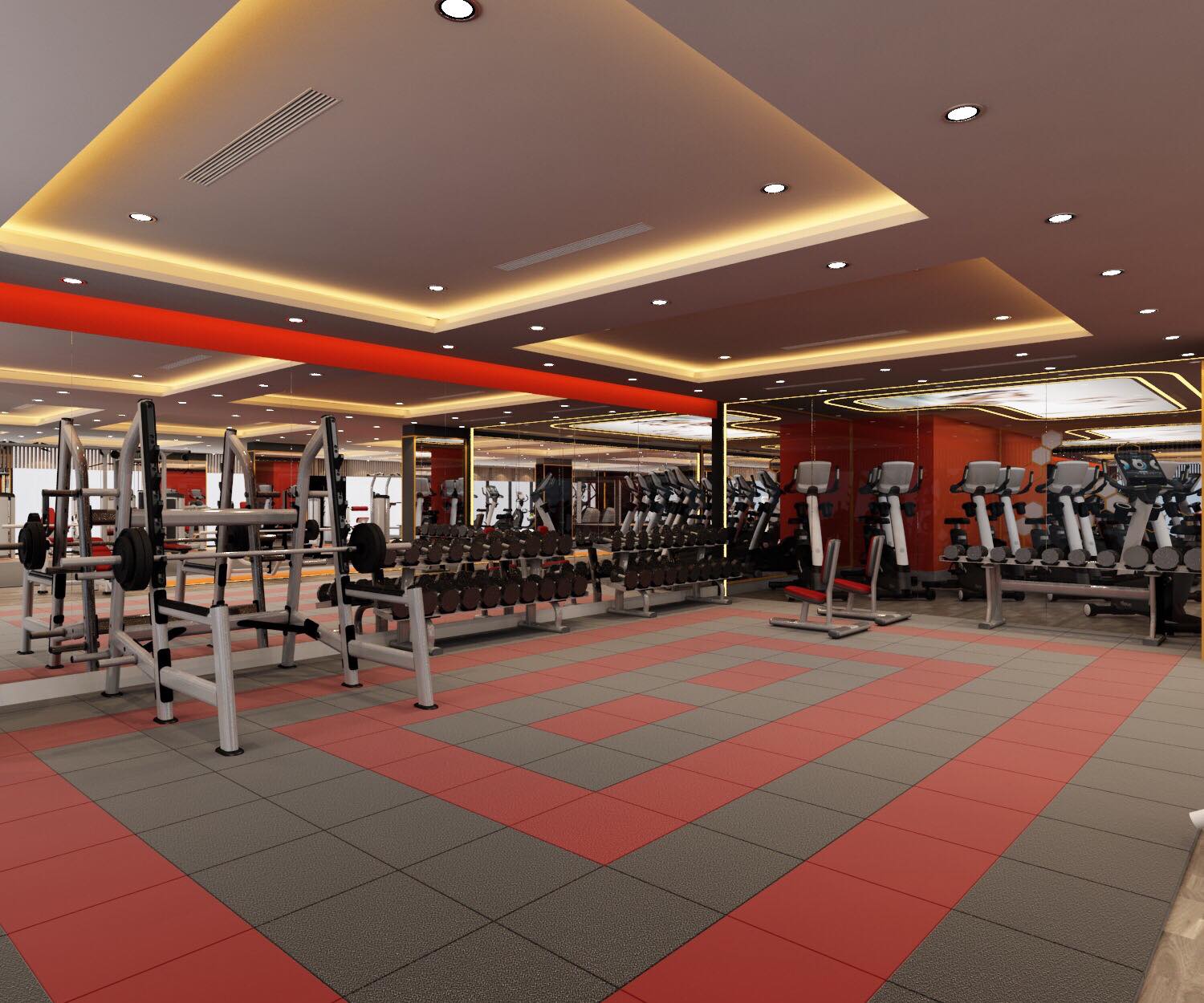 Thick rubber fitness mat in Switzerland  Thick rubber fitness mat in Switzerland