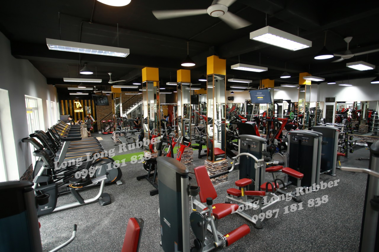 Sàn cao su phòng gym Đà Nẵng Sàn cao su phòng gym Đà Nẵng
