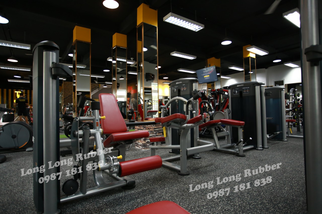 Sàn cao su phòng gym Đà Nẵng Sàn cao su phòng gym Đà Nẵng