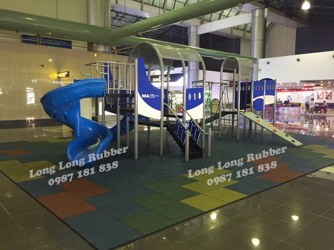 Soft rubber playground mats Soft rubber playground mats