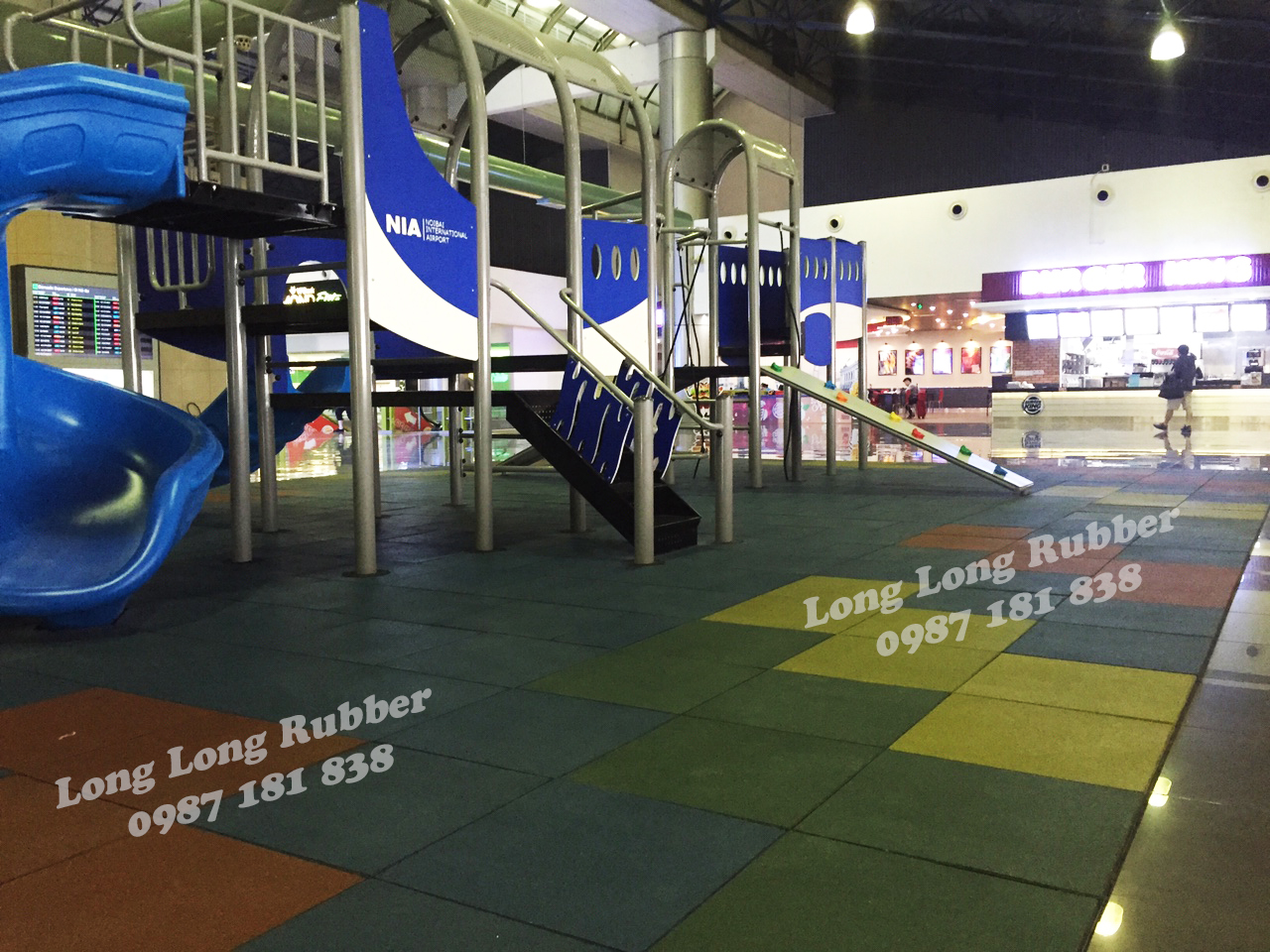 Soft rubber playground mats Soft rubber playground mats