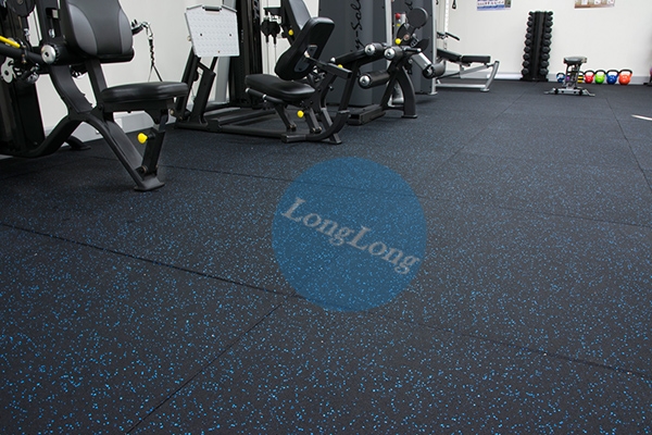Thảm cao su chống trơn trượt cho phòng gym Thảm cao su chống trơn trượt cho phòng gym