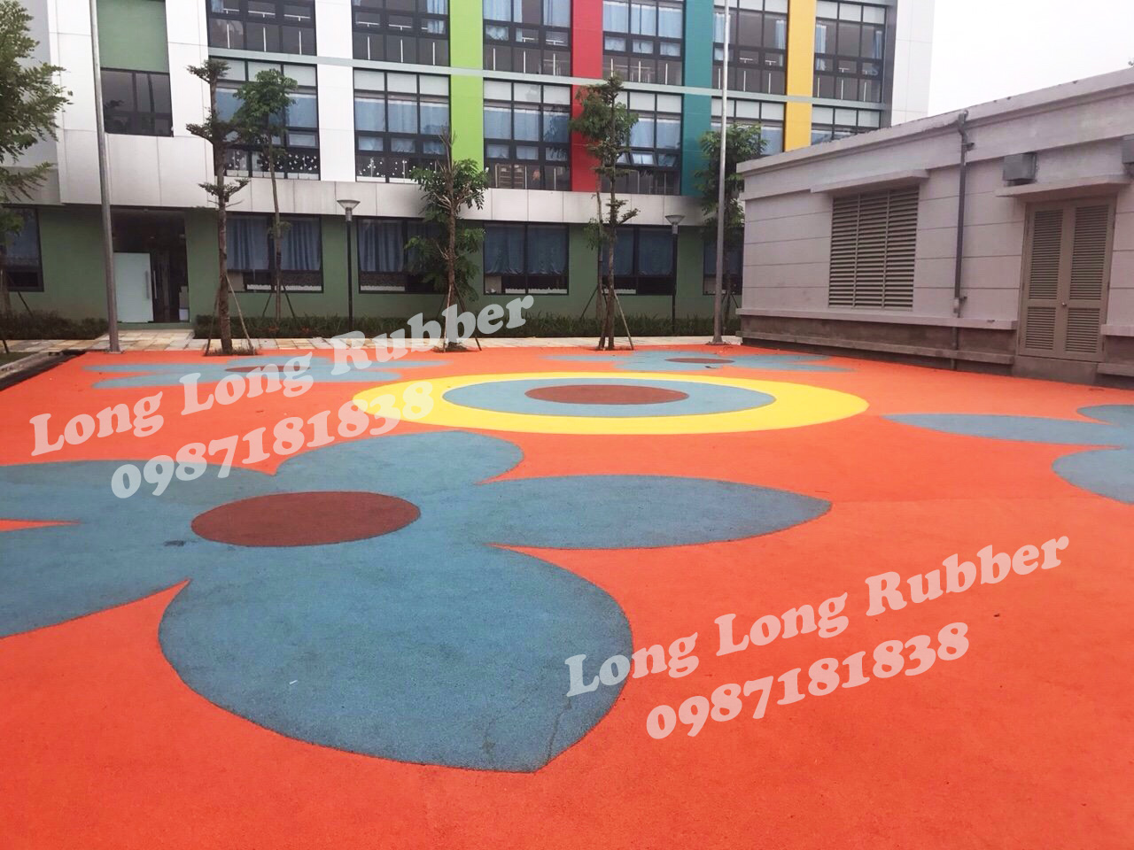 Thi công sàn cao su EPDM tại Hà Nội Thi công sàn cao su EPDM tại Hà Nội