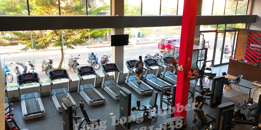 MINH TRÍ FITNESS Đà Nẵng - Thảm Cao Su Phòng Gym