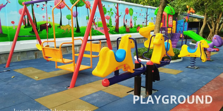 Playground Mats & Thảm Cao Su Trong Nhà – Giải Pháp Hoàn Hảo Cho An Toàn & Tiện Nghi