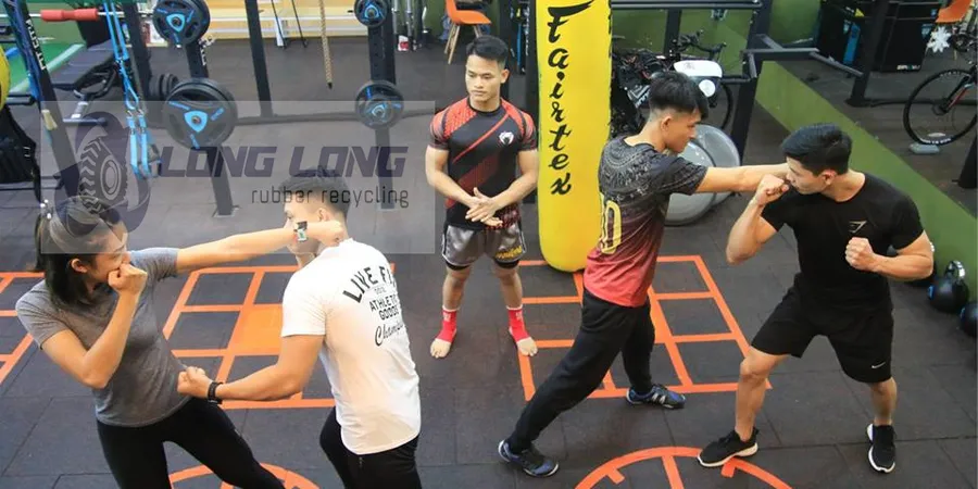 FITCITY PROJECT - Premium Rubber Gym Mats Vietnam Factory