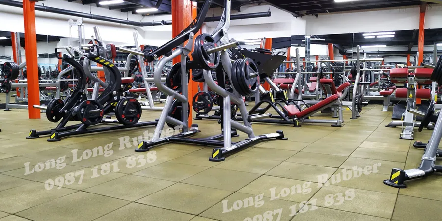 YAP gym and yoga project – shockproof exercise rubber mats