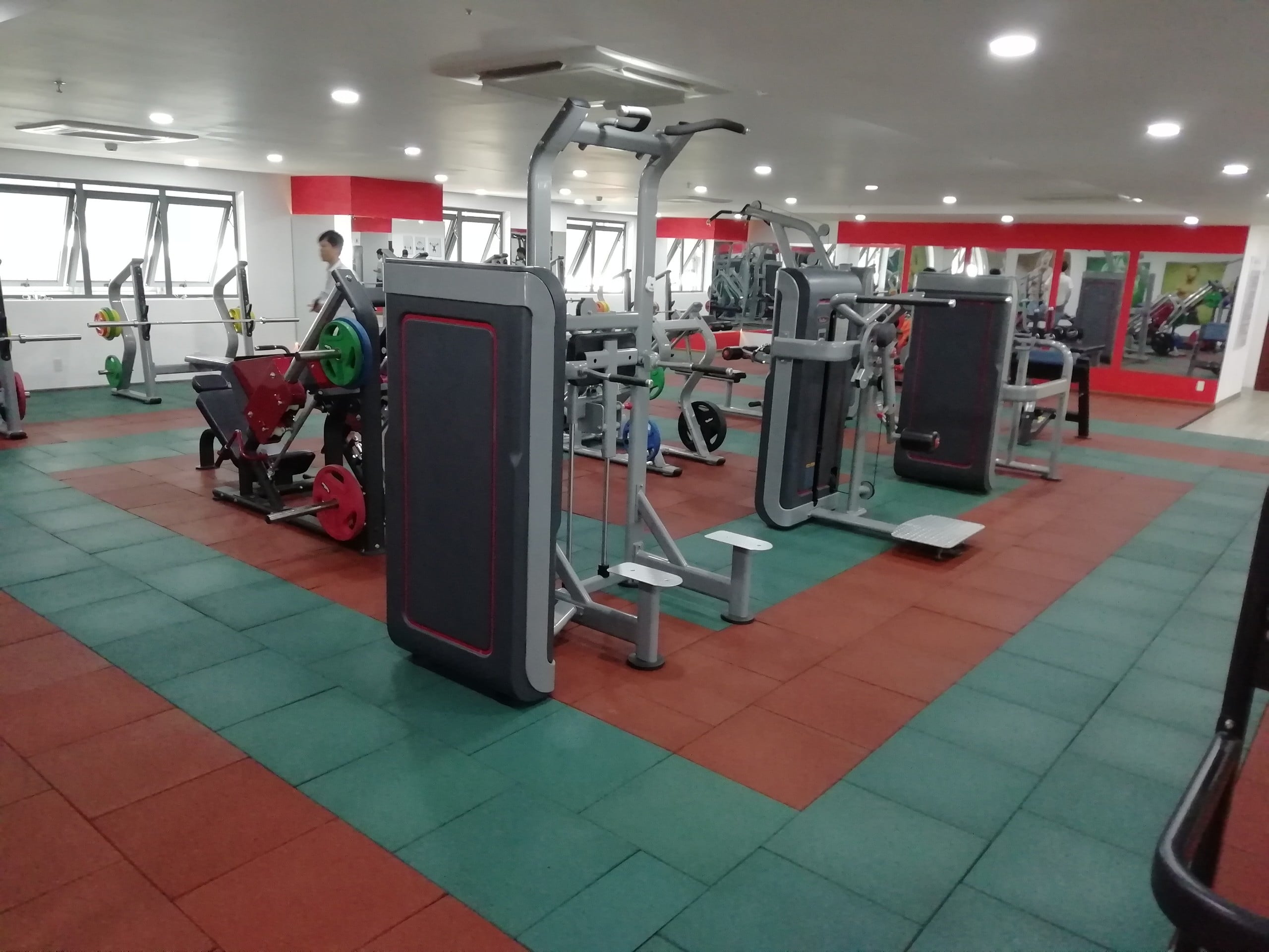 ♻️Recycled non-toxic floor rubber mat for gym with European standards