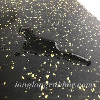 Waterproof rubber tile flooring Waterproof rubber tile flooring
