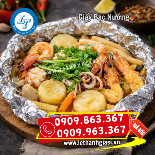 cung cấp giấy bạc nướng cá hàu hải sản tiện dụng cung cấp giấy bạc nướng cá hàu hải sản tiện dụng