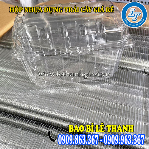 bán hộp nhựa đựng trái cây 500g 1kg giá rẻ đóng thùng bán hộp nhựa đựng trái cây 500g 1kg giá rẻ đóng thùng
