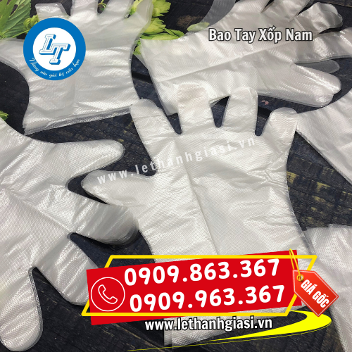 bán sỉ bao tay xốp nam giá rẻ dùng 1 lần bán sỉ bao tay xốp nam giá rẻ dùng 1 lần