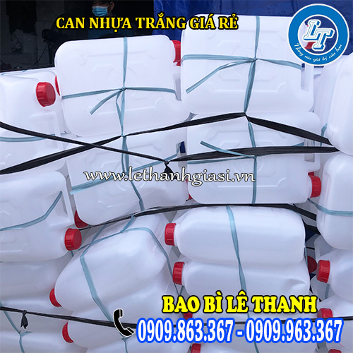 bán sỉ can nhựa trắng giá rẻ nhiều dung tích bán sỉ can nhựa trắng giá rẻ nhiều dung tích