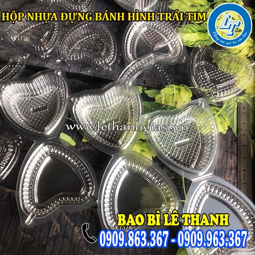 bán sỉ hộp nhựa đựng bánh hình trái tim giá rẻ bán sỉ hộp nhựa đựng bánh hình trái tim giá rẻ